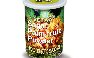 Sago palm fruit powder